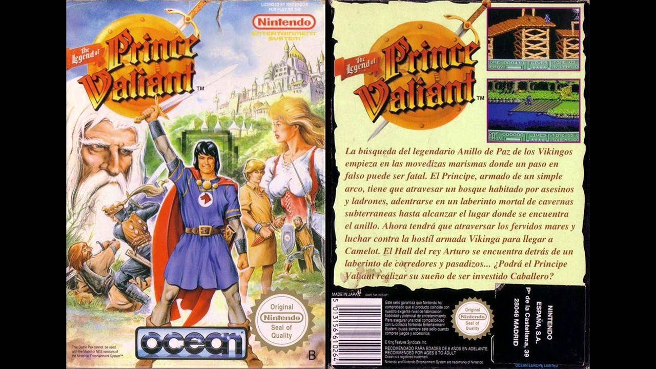 The Legend of Prince Valiant (NES) Music / Soundtrack