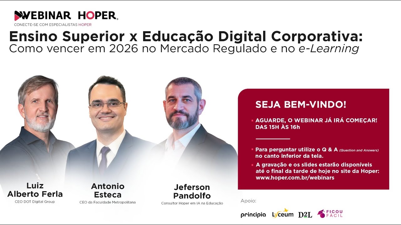 Ensino Superior x Educação Digital Corporativa: Como vencer em 2026 no Mercado Regulado e e-Learning