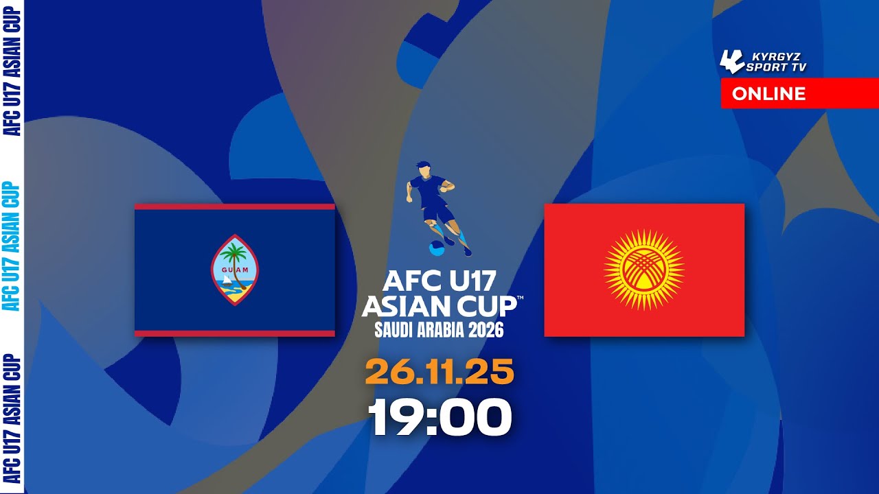 Guam - Kyrgyz Republic | AFC U17 ASIAN CUP 2026 Qualifiers | 2025 ©