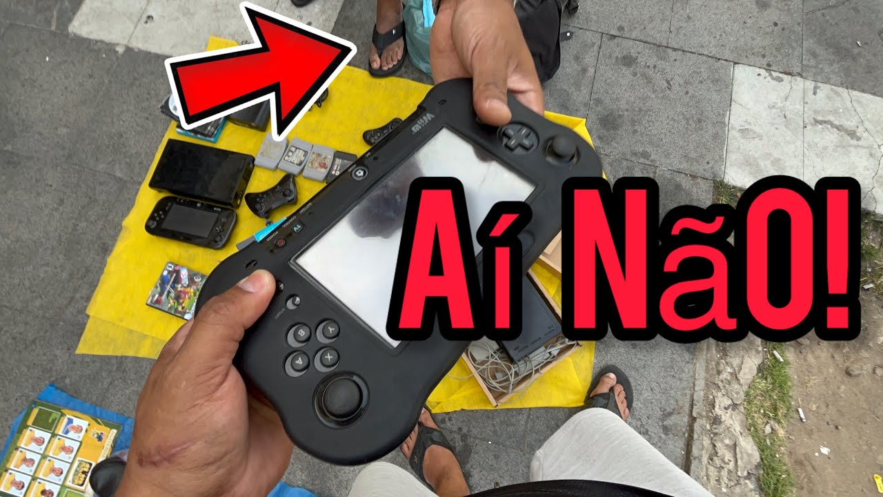 QUASE! FUI ENGANADO NA FEIRA DO ROLO | CAÇADA GAMER MUAMBROS
