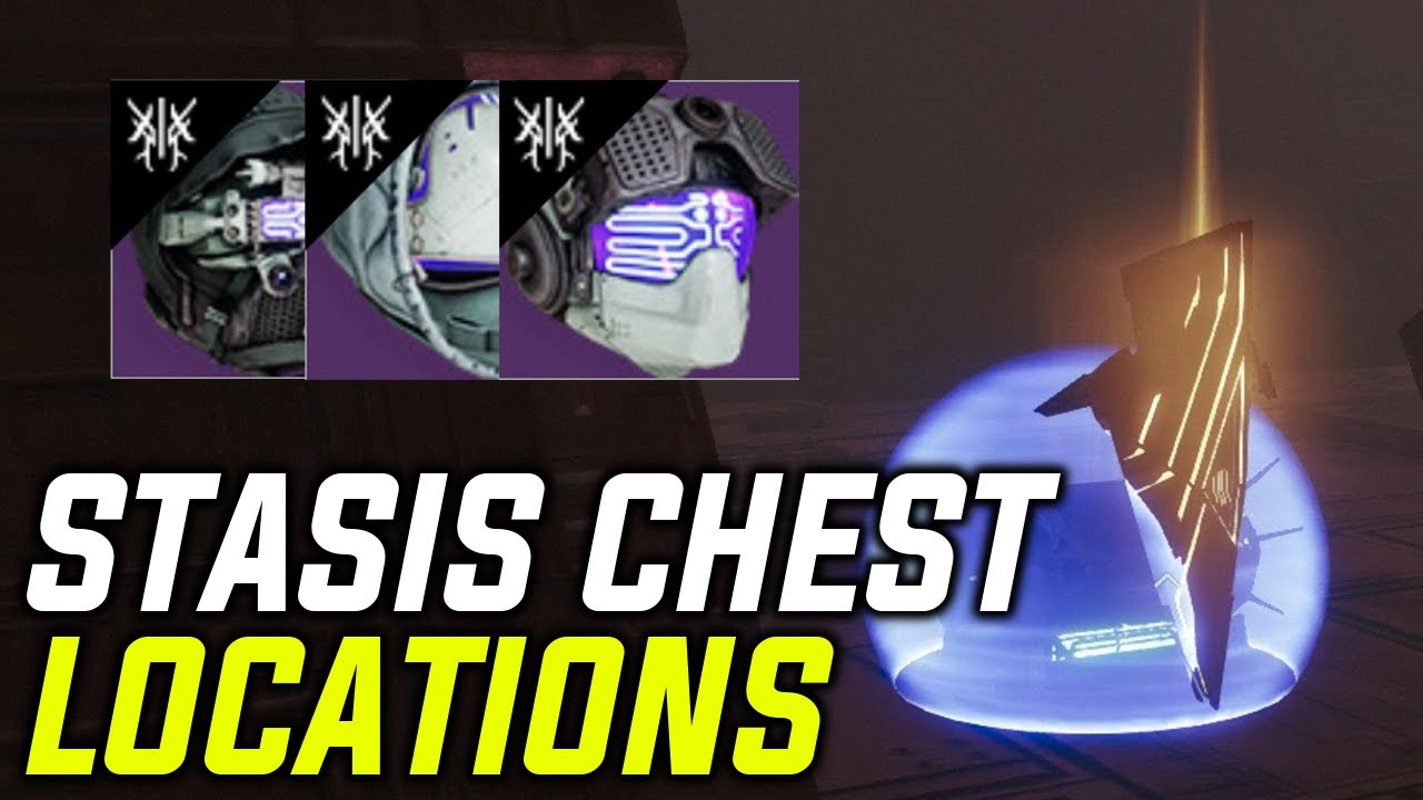 Destiny 2: ALL Stasis Chest Locations - Crystocrene Armor Set (Beyond Light)