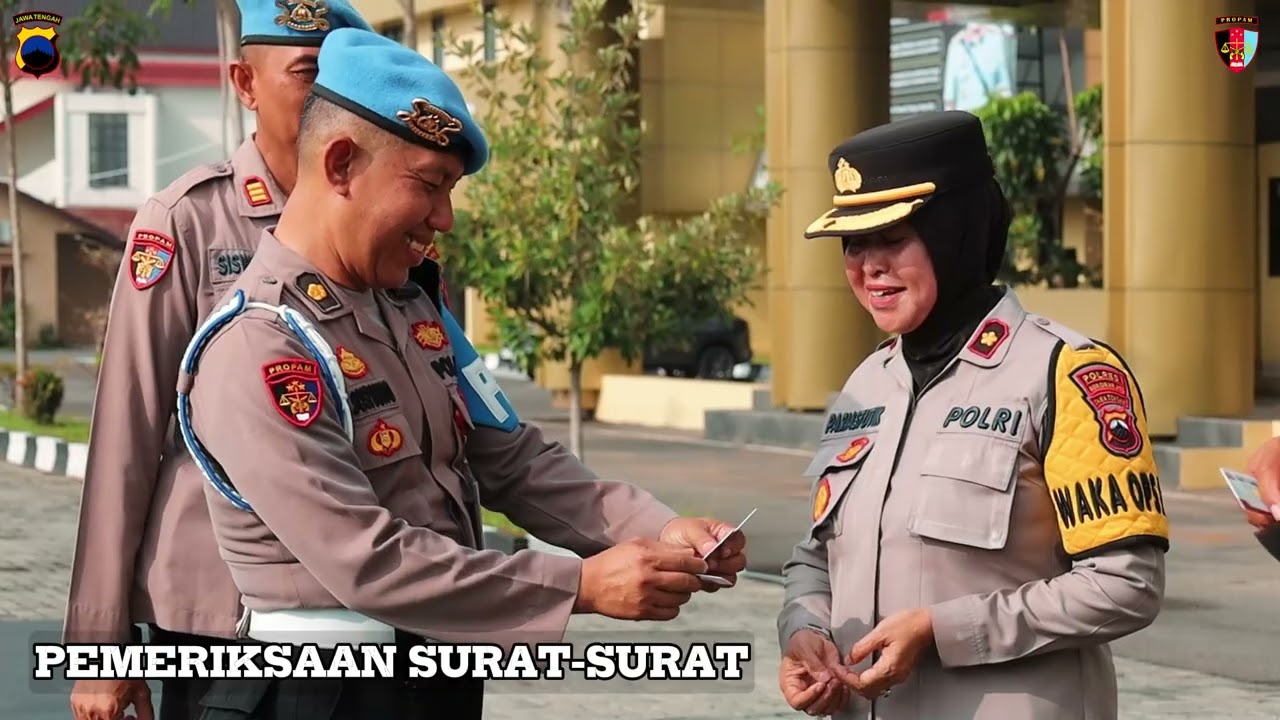 Bid Propam dan Bid Dokkes Polda Jateng Gelar Gaktiblin di Polres Sukoharjo