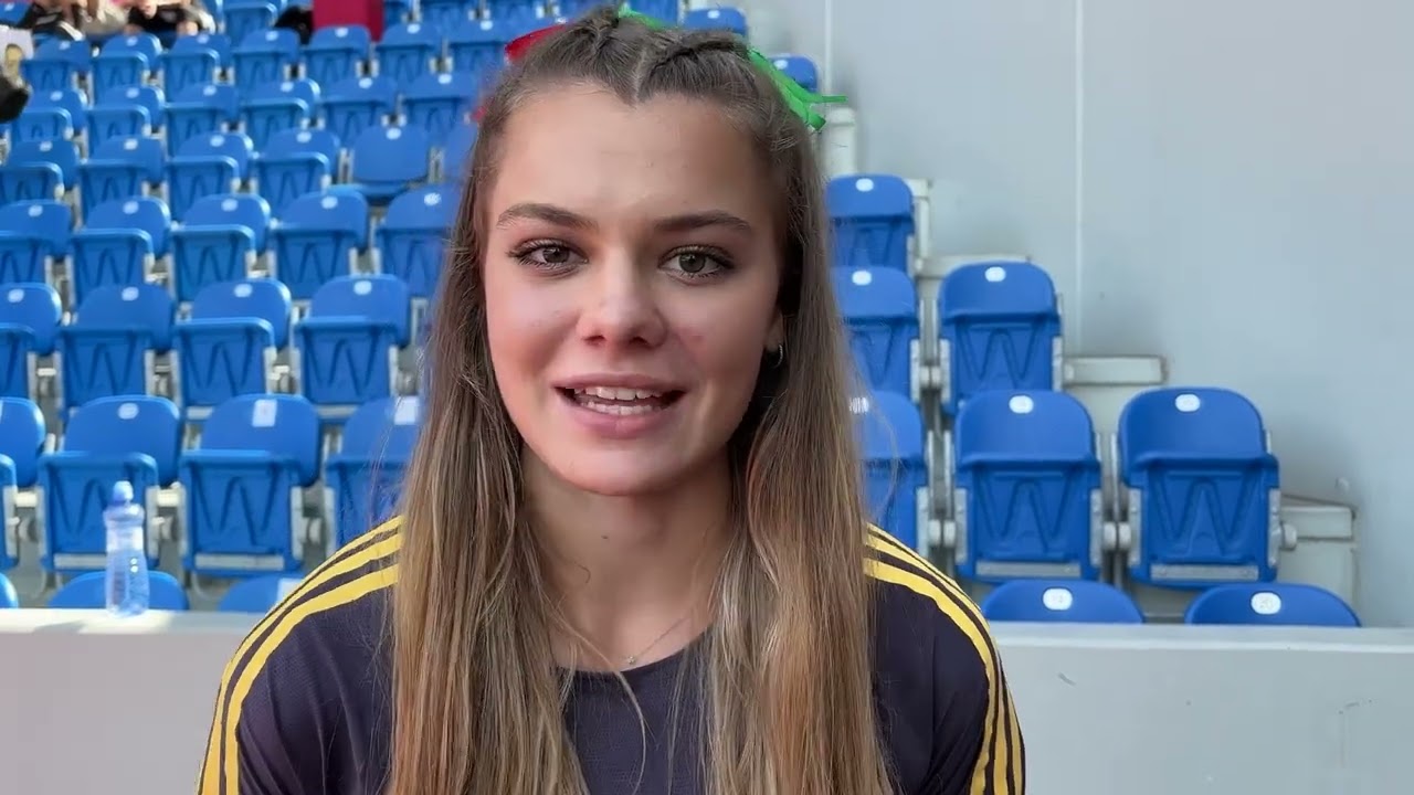 Terezie Táborská po 200 m juniorek na gigantu 2024