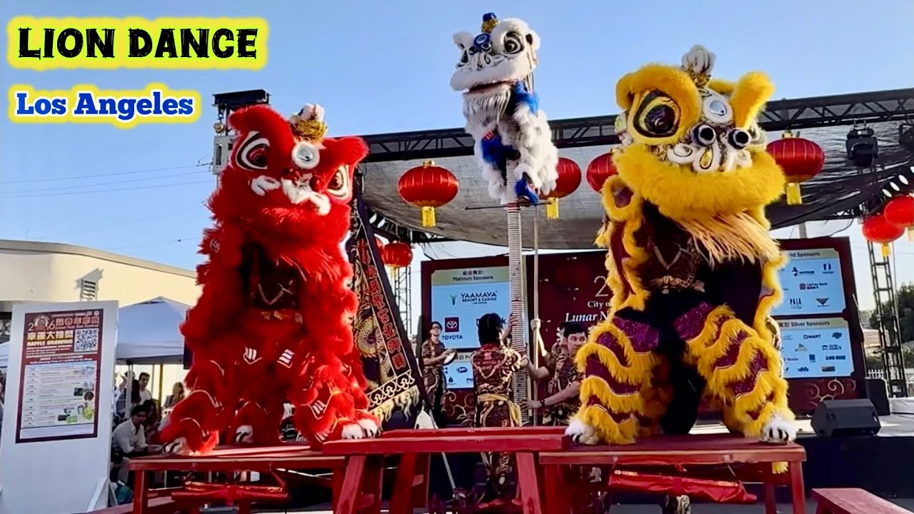 ［FULL］Lion Dance by LA Kun Seng Keng 洛杉磯關聖宮龍獅團｜Lunar New Year 2026 @Monterey Park, CA