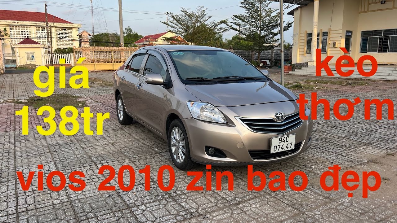 vios 2010 zin bao đẹp máy bao êm gầm đẹp bao đi bắt nam thoải mái lh0947922226