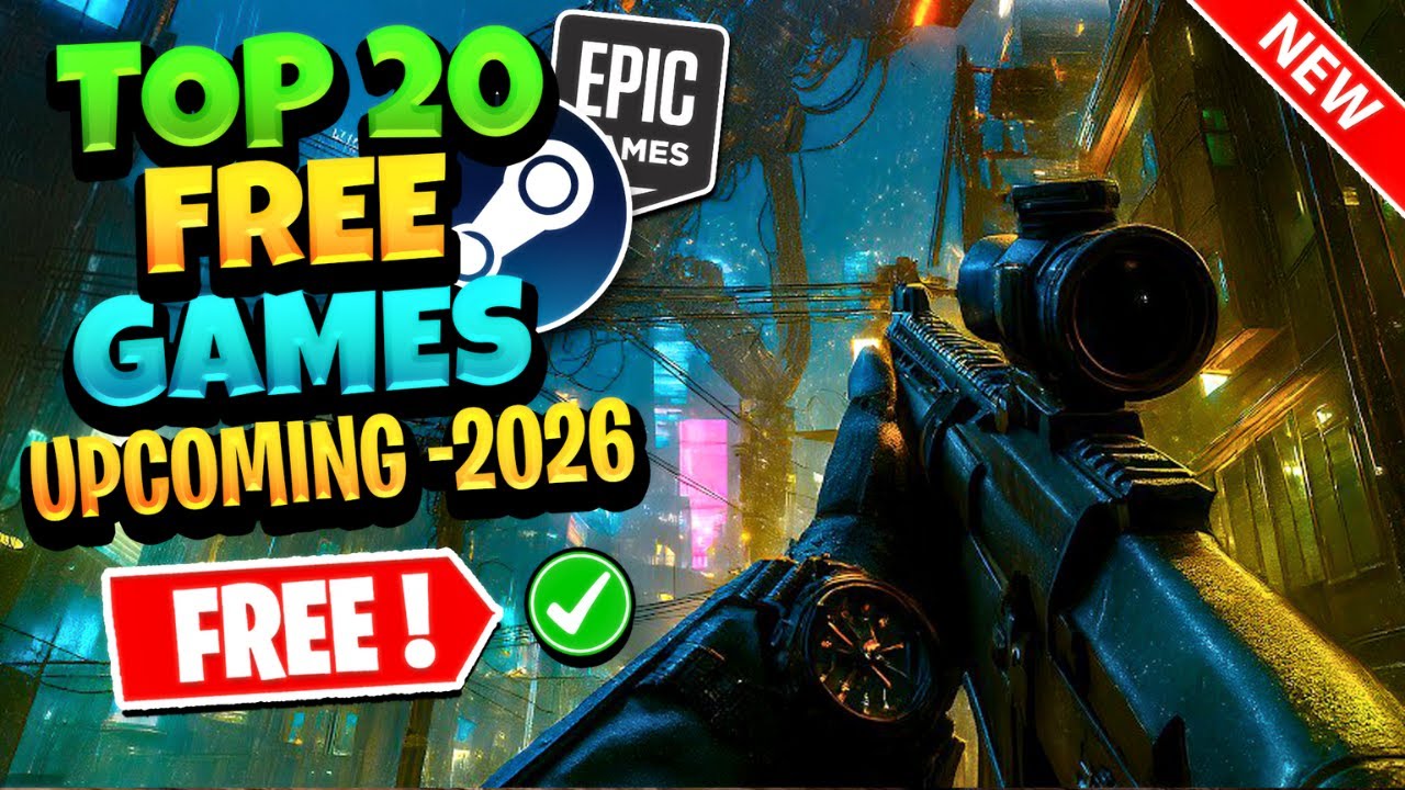 Топ-20 самых крутых бесплатных игр для ПК, выходящих в 2026 году (НОВИНКА)