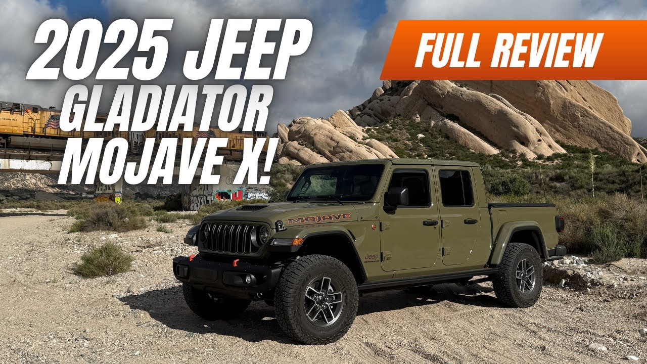 2025 Jeep Gladiator Mojave X Drive Review: Factory-Fresh Desert-Ready Performance