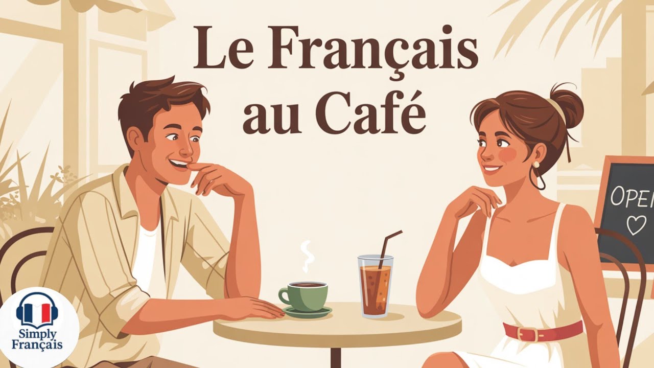 🇫🇷 Améliore ton français avec de vraies conversations au café ! 🗣️