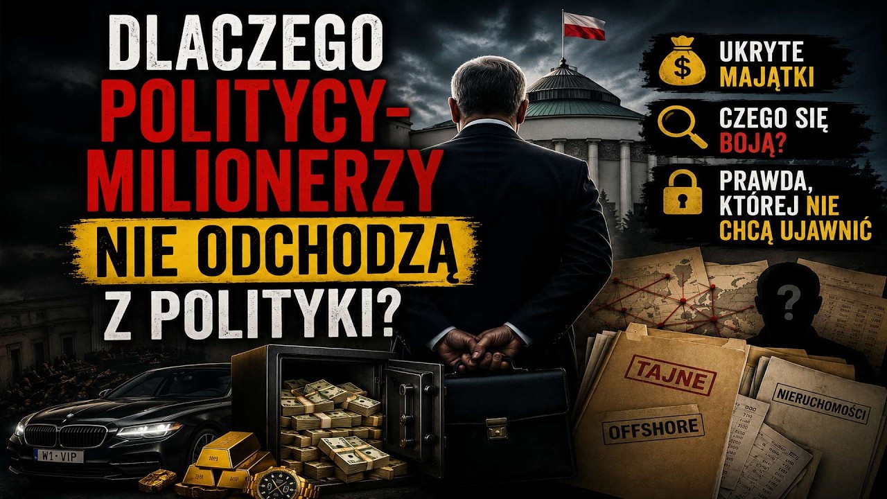 Dlaczego politycy-milionerzy nie odchodzą z polityki? | Ukryte majątki | Czego się boją?