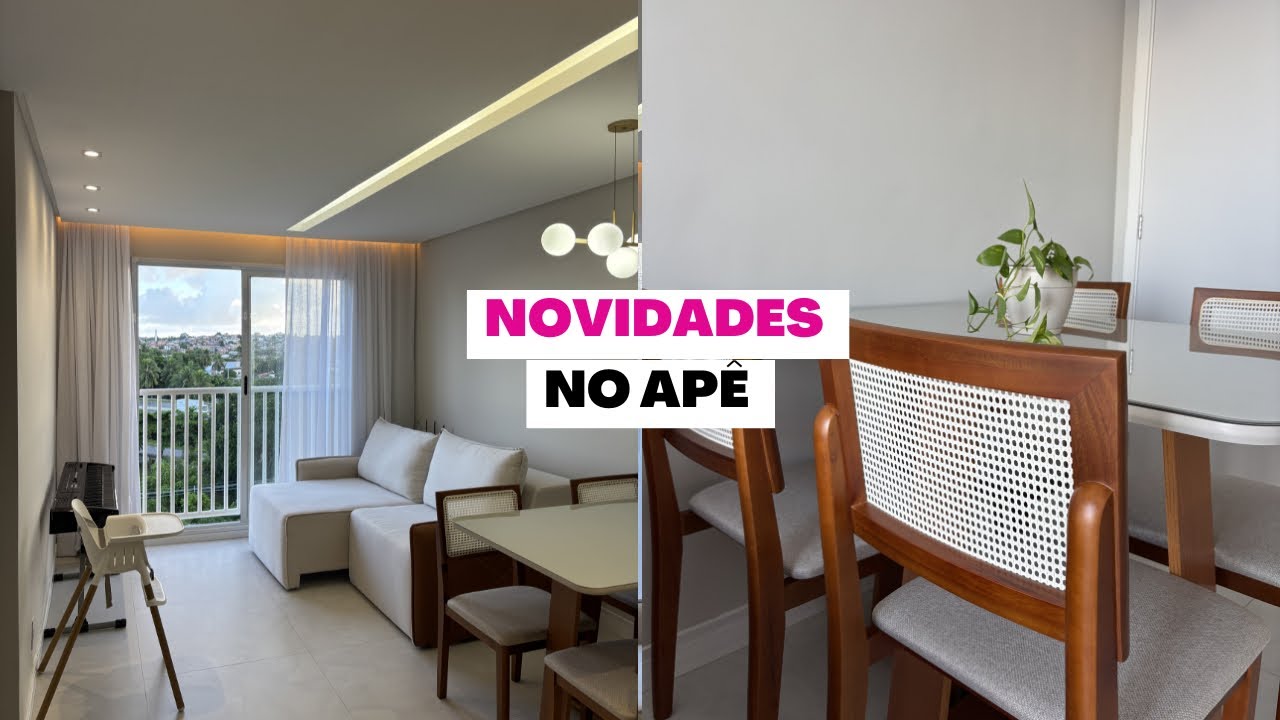 TOUR PELO MEU APARTAMENTO | mobiliando nosso ap&ecirc; aos poucos