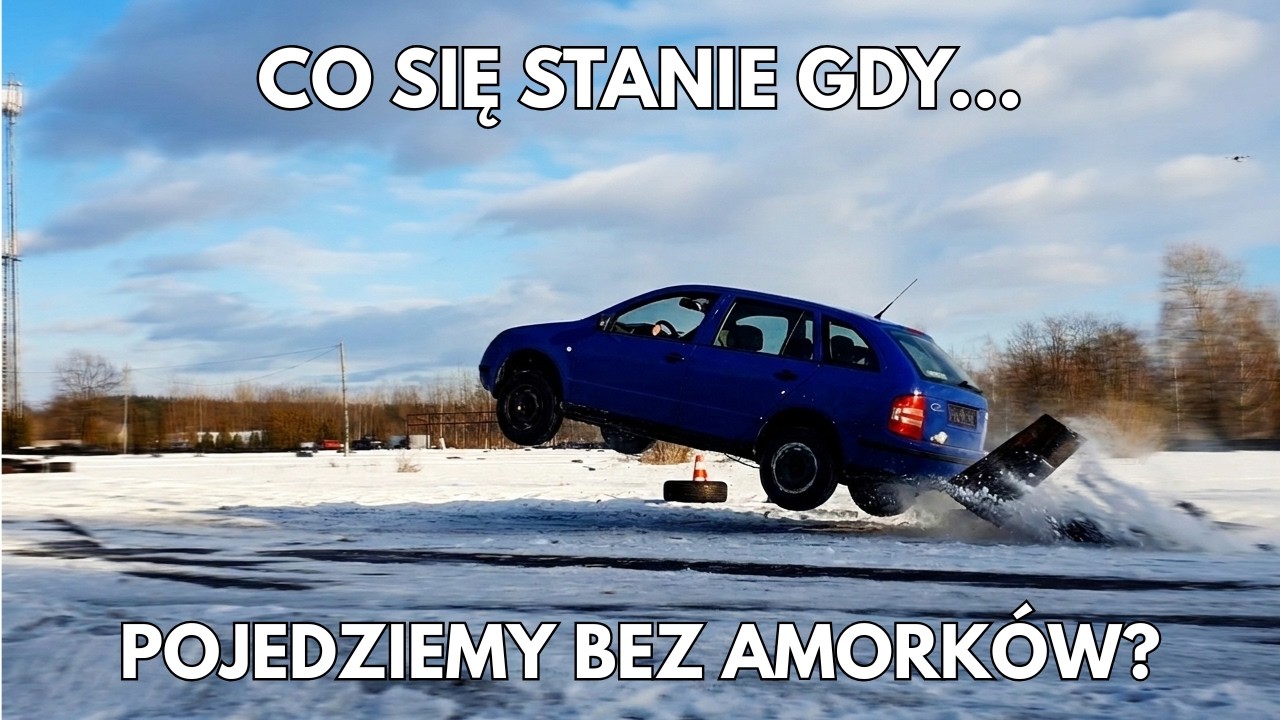 Co się stanie gdy... auto nie będzie miało amortyzator&oacute;w? (TEST) | Wsp&oacute;łpraca: Tor Autek
