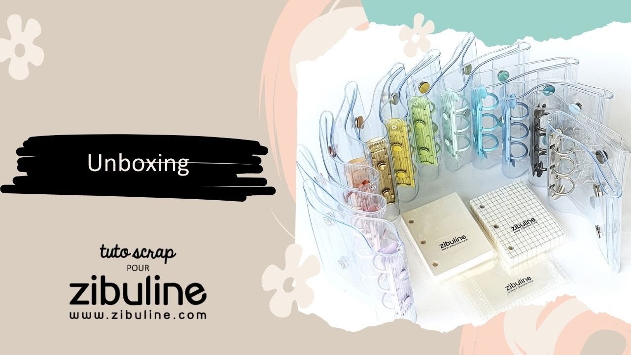 Unboxing par Tuto scrap