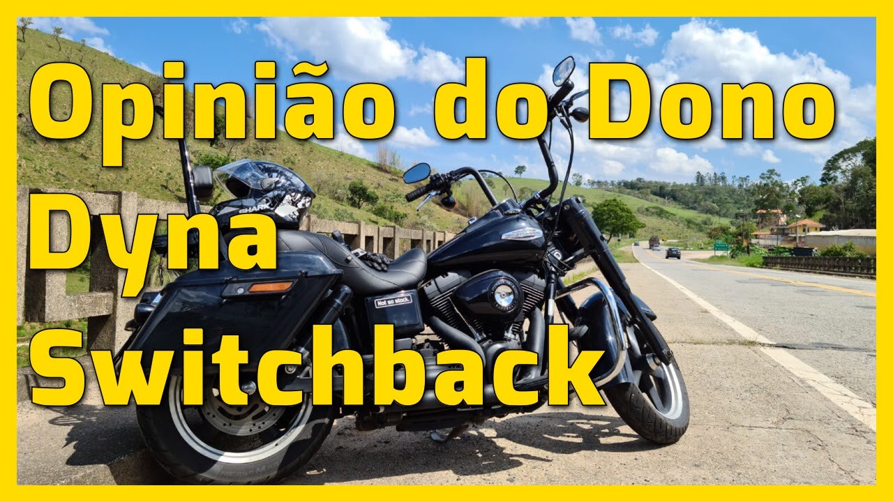 Dyna Switchback É boa? Anda no corredor?  Opinião dono - Harley Davidson