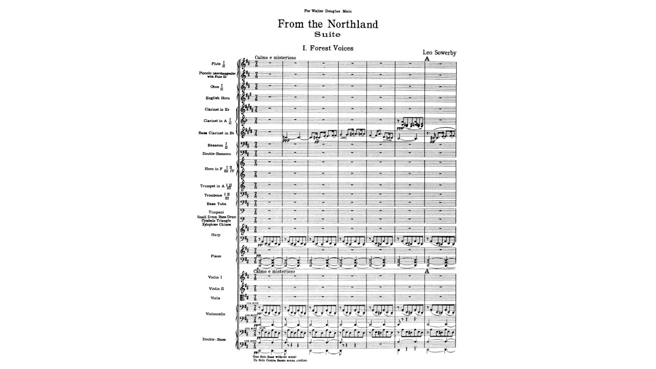 Leo Sowerby – From the Northland