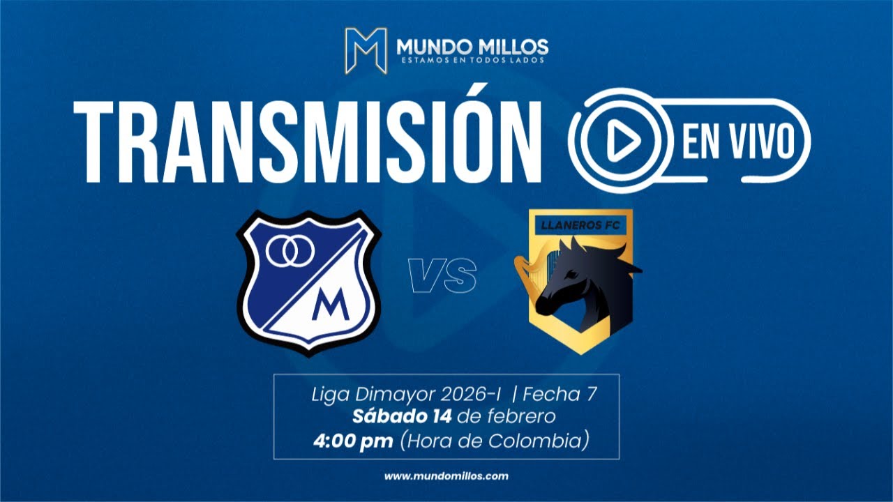 EN VIVO | MILLONARIOS vs Llaneros I Liga 2026-I - Fecha 7 | TRANSMISIÓN EN VIVO
