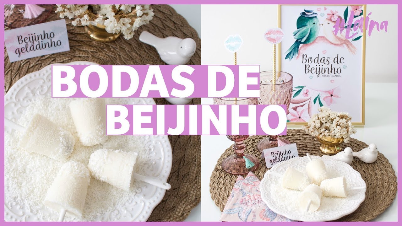 BODAS DE BEIJINHO - Comemorando 1 mês de casados | #Laína