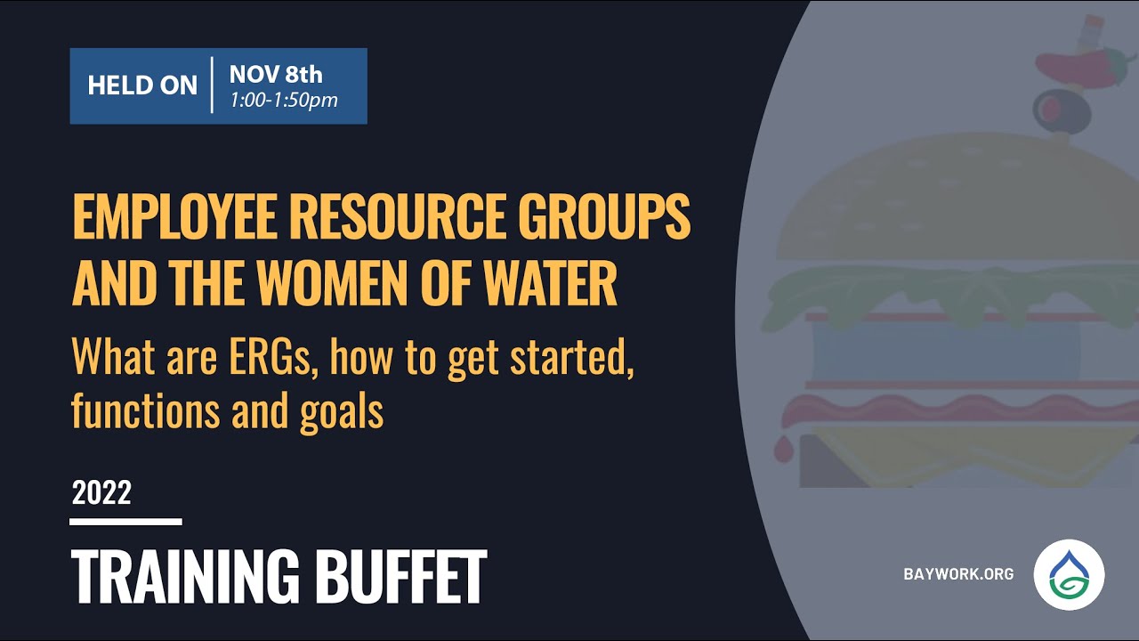 Training Buffet 2022- Session 3: Employee Resource Groups and the Women of Water