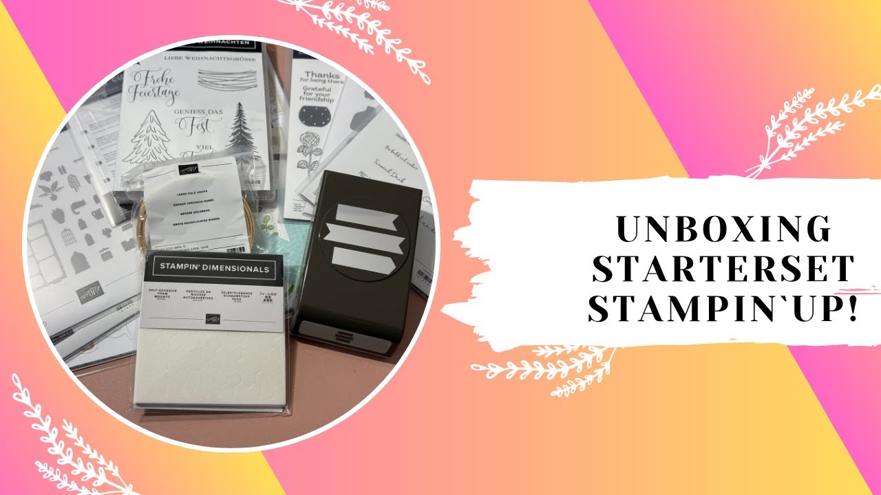 #Unboxing Stampin`up Starterpaket / Produkte ab November