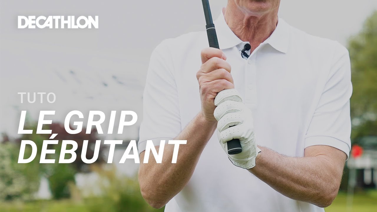 TUTO GOLF - Comment bien tenir votre club de golf (Technique / D&eacute;butant) ? 🏌🏻&zwj;♂️ I Decathlon