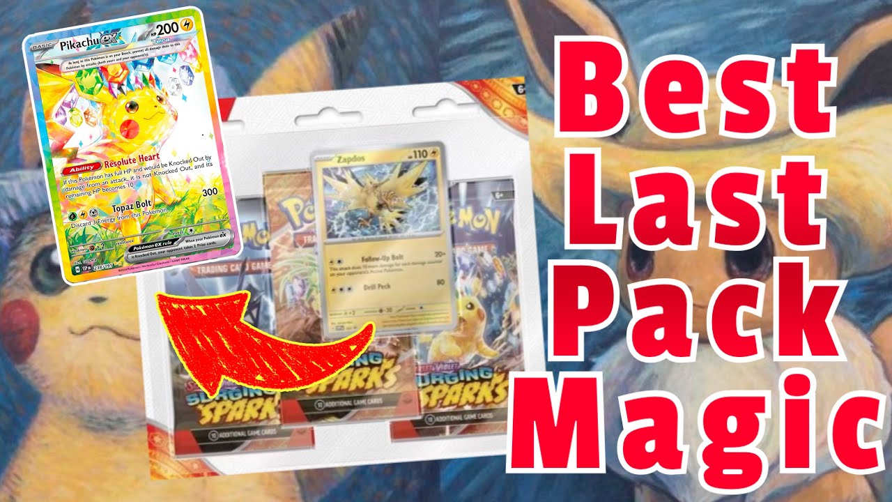 I Found Pikachu Inside a Blister Pack!