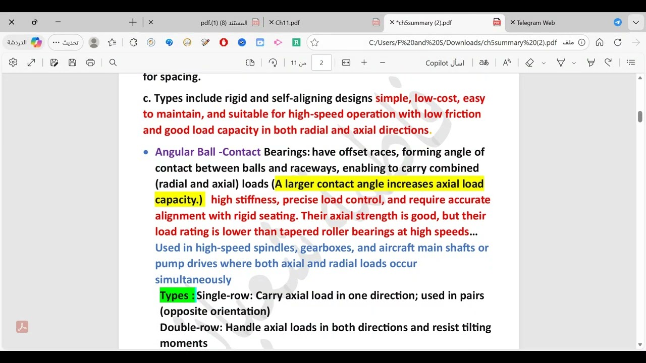 ch5summary pt1