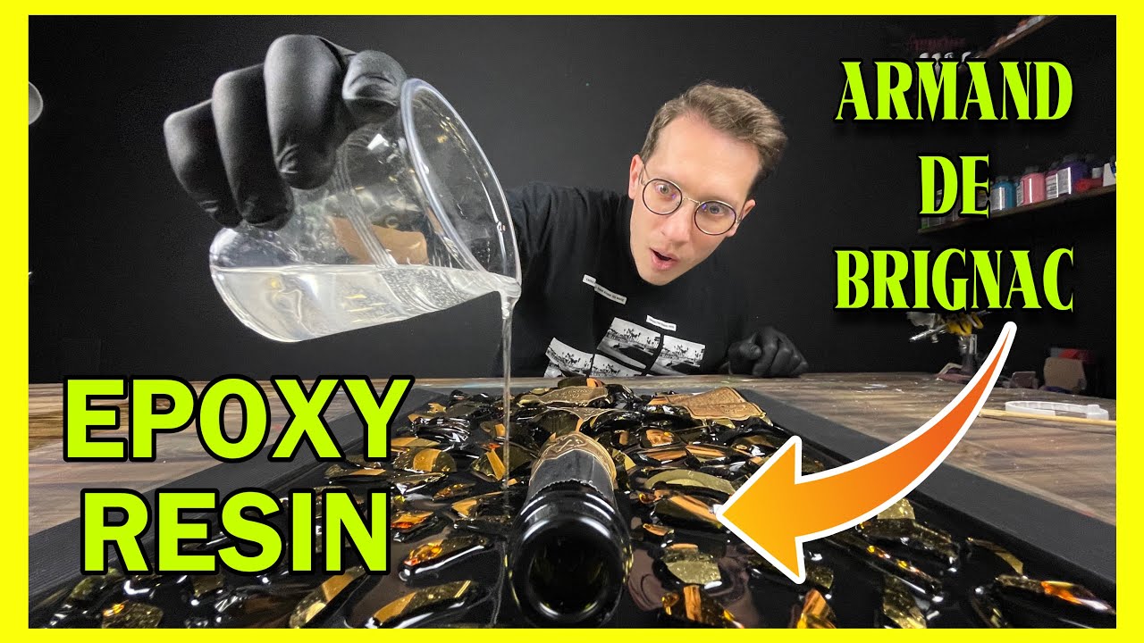 Destroyed a Luxury Champagne Bottle for Art