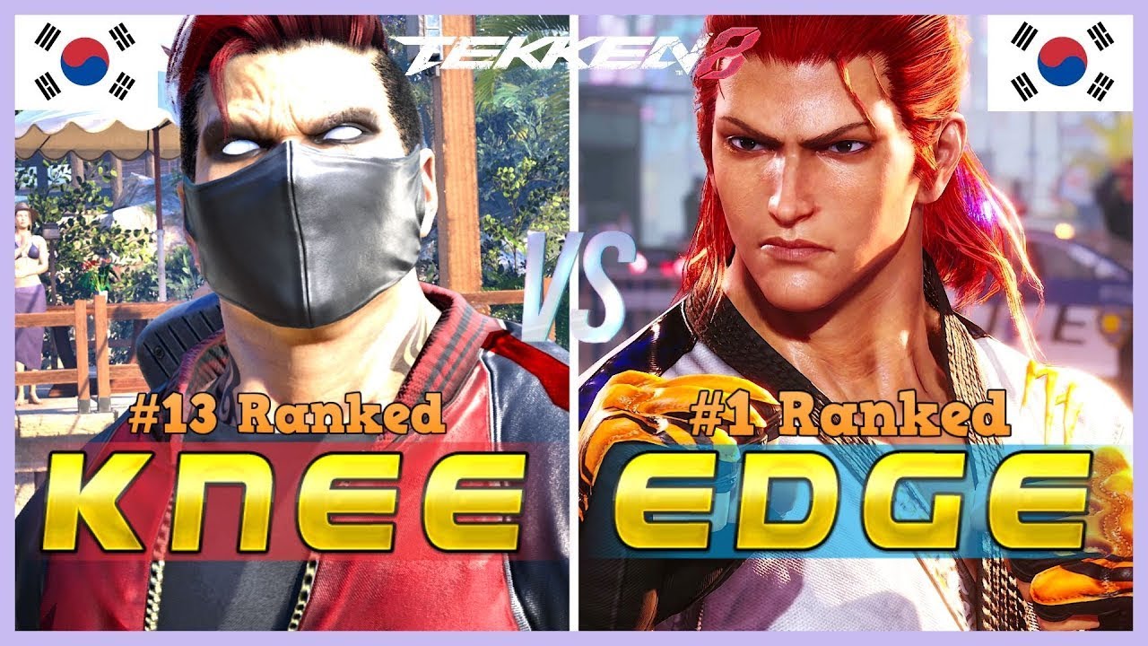 Tekken 8 ▰ KNEE (#13 Ranked Bryan) Vs EDGE (#1 Ranked Hwoarang) ▰ Ranked Matches!