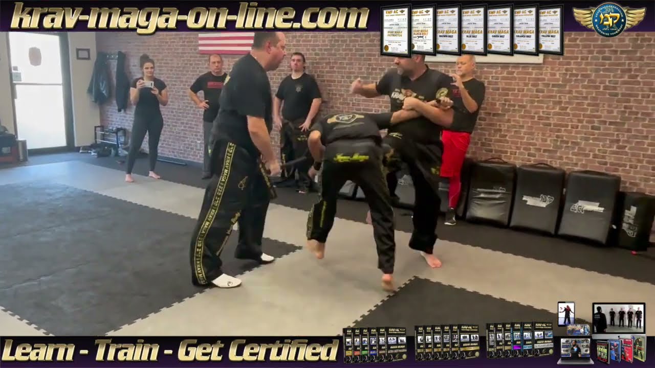 Krav Maga Against Multiple Opponent By Master Alain Cohen