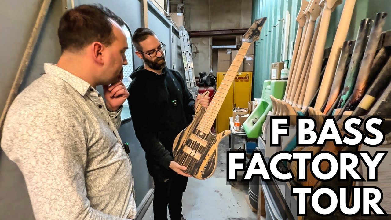 F Bass: Экскурсия по фабрике и за кулисами!