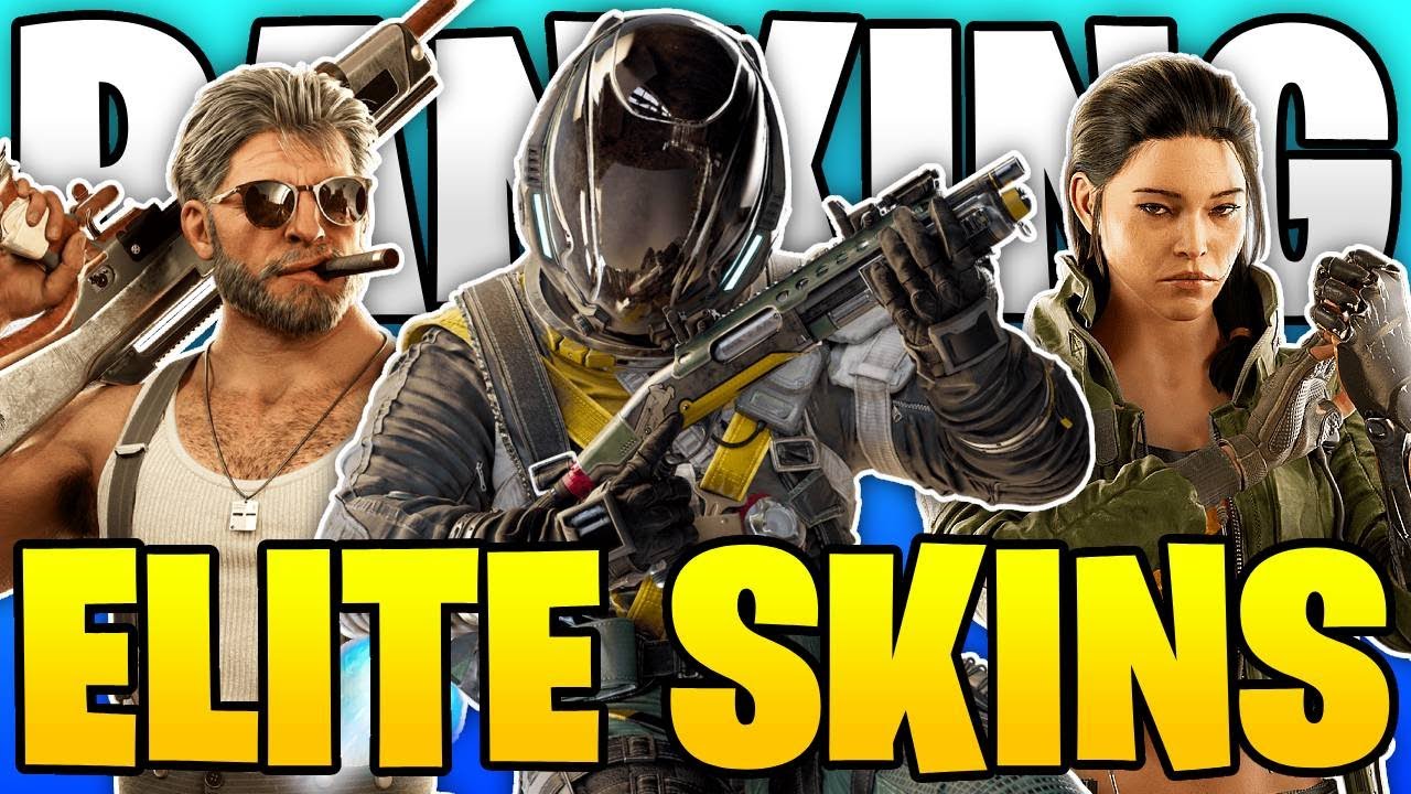 Ranking All 64 Elite Skins in Rainbow Six Siege from WORST to BEST! (Y10S1)