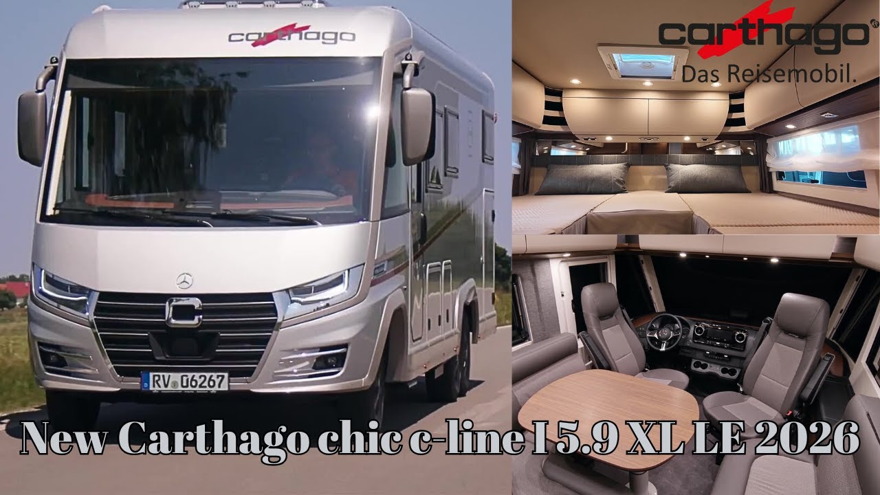 Elegance with a New Look | Redesigned Flagship Model | Carthago Chic C-line I 5.9 XL LE 2026