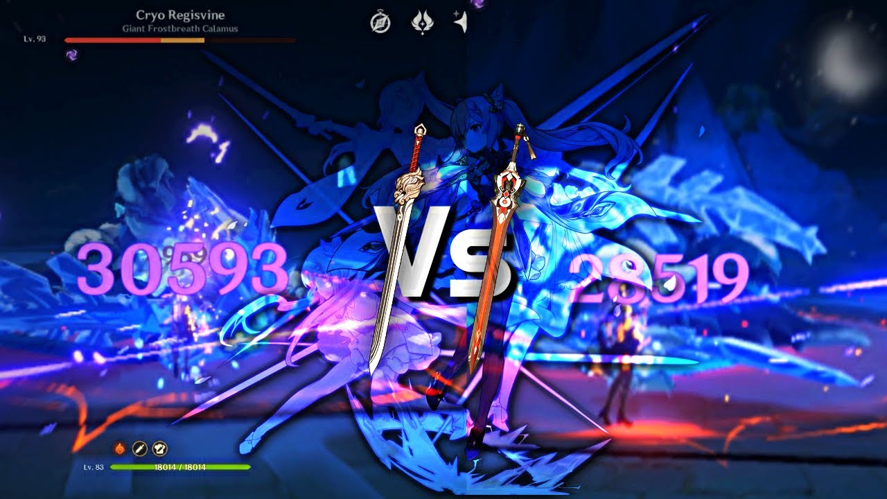 Lion's Roar R1 VS Blackcliff R1 for KEQING -Genshin Impact