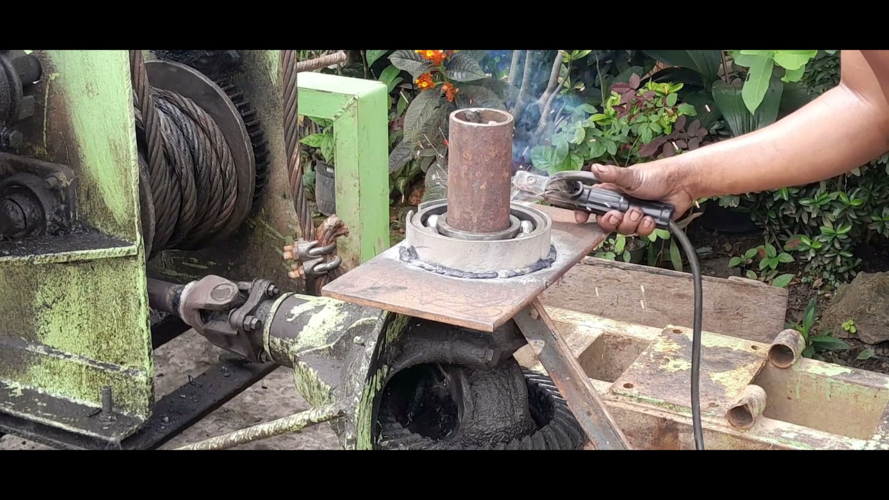 servis mesin alat bor .biar lebih kokoh lagi bersama mas oglek