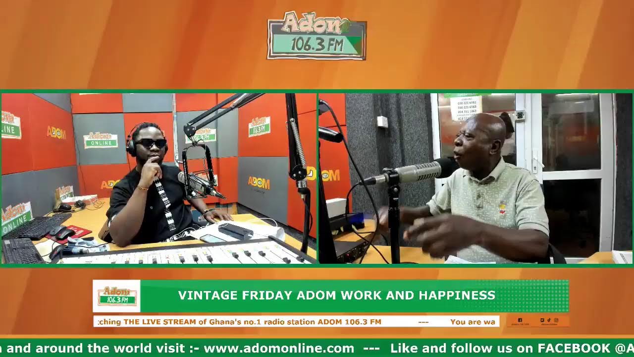 Vintage Friday Adom Work and Happiness on Adom 106.3 FM with Don Itchi  (20-02-26)