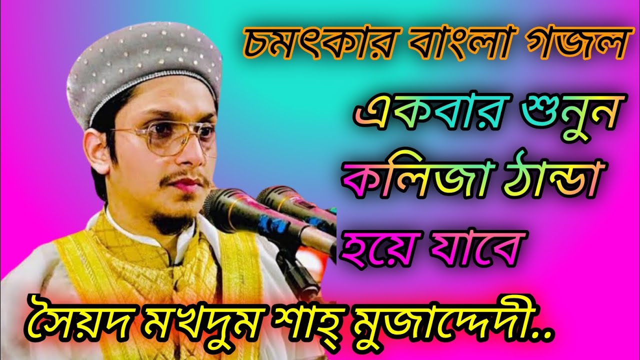 জানি তুমি আছো সেথায় যেথায় সিদ্দিক ওমর ঘুমায়..চমৎকার বাংলা গজল || সৈয়দ মখদুম শাহ মোজাদ্দেদী..