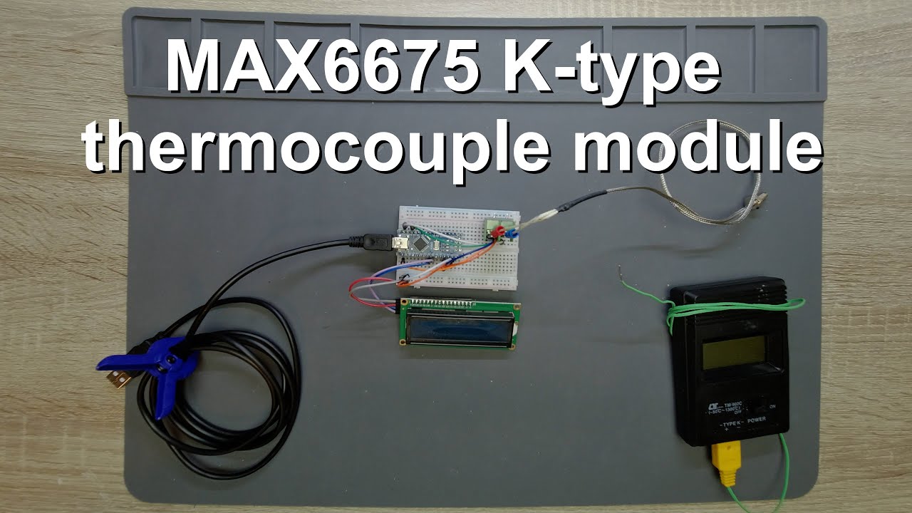 MAX6675 - модуль термопары типа К