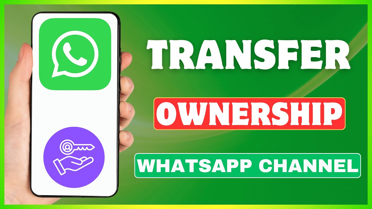 Как передать право собственности на канал WhatsApp | Смена владельца канала WhatsApp