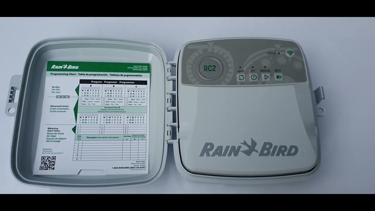 Sterownik Rain Bird RC2 WiFi 8 sekcji zewnętrzny. www.akant-ogrody.pl