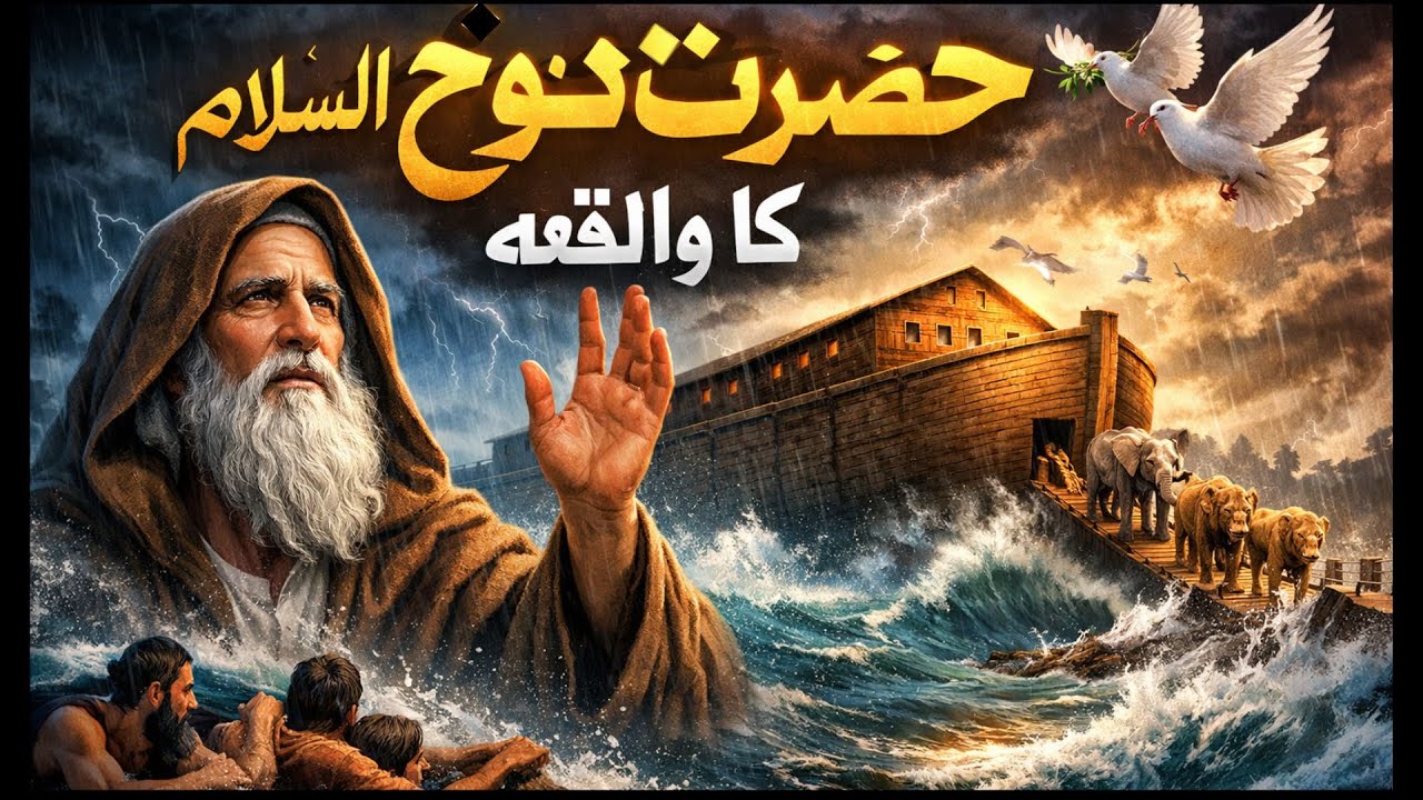 🌊Hazrat Nooh AS Ki Qoum Ka Anjaam |Allah Ka Skht Azab 😢
