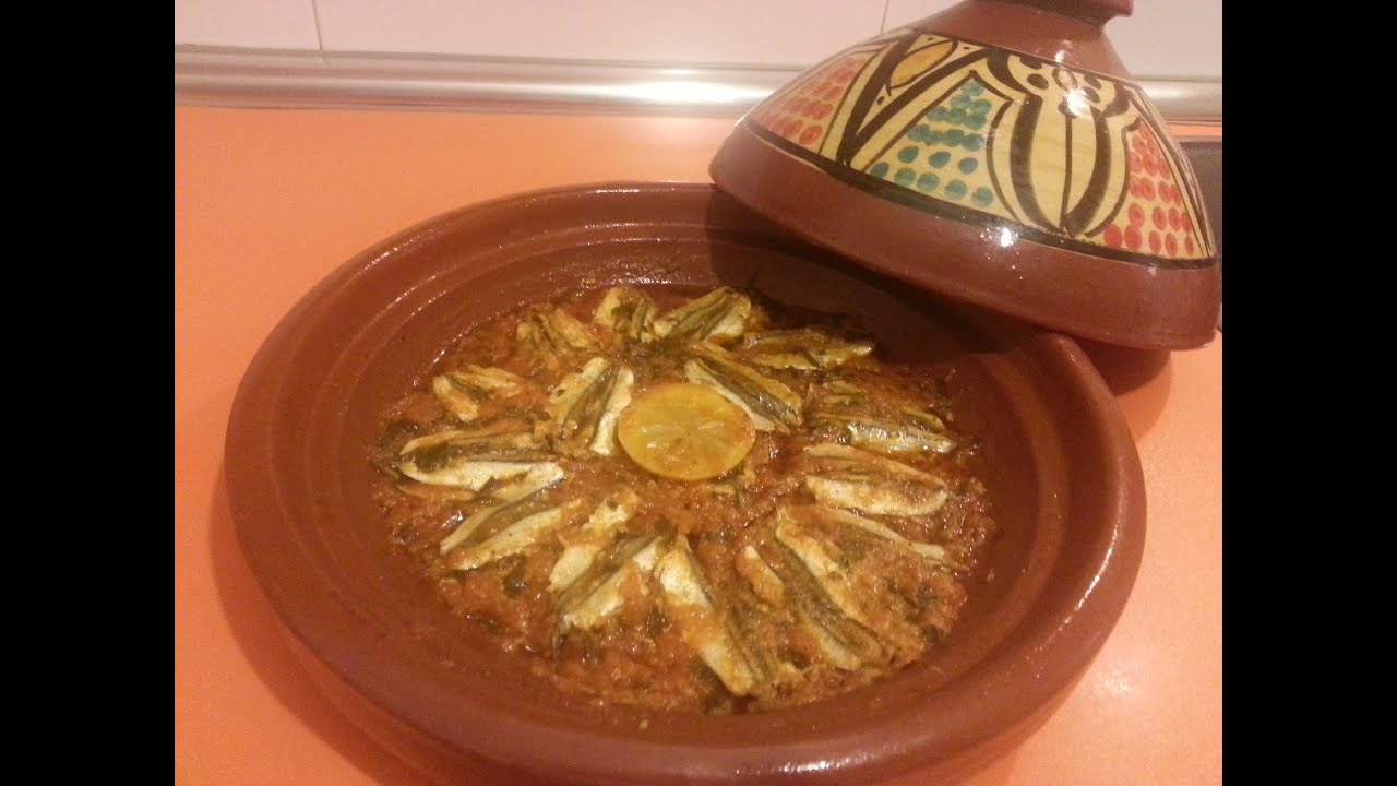 El arte de la cocina árabe - Tajine de Boquerones