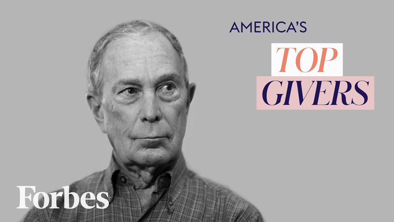 How Michael Bloomberg Donates Millions To Increase Racial Diversity In STEM | Top Givers | Forbes
