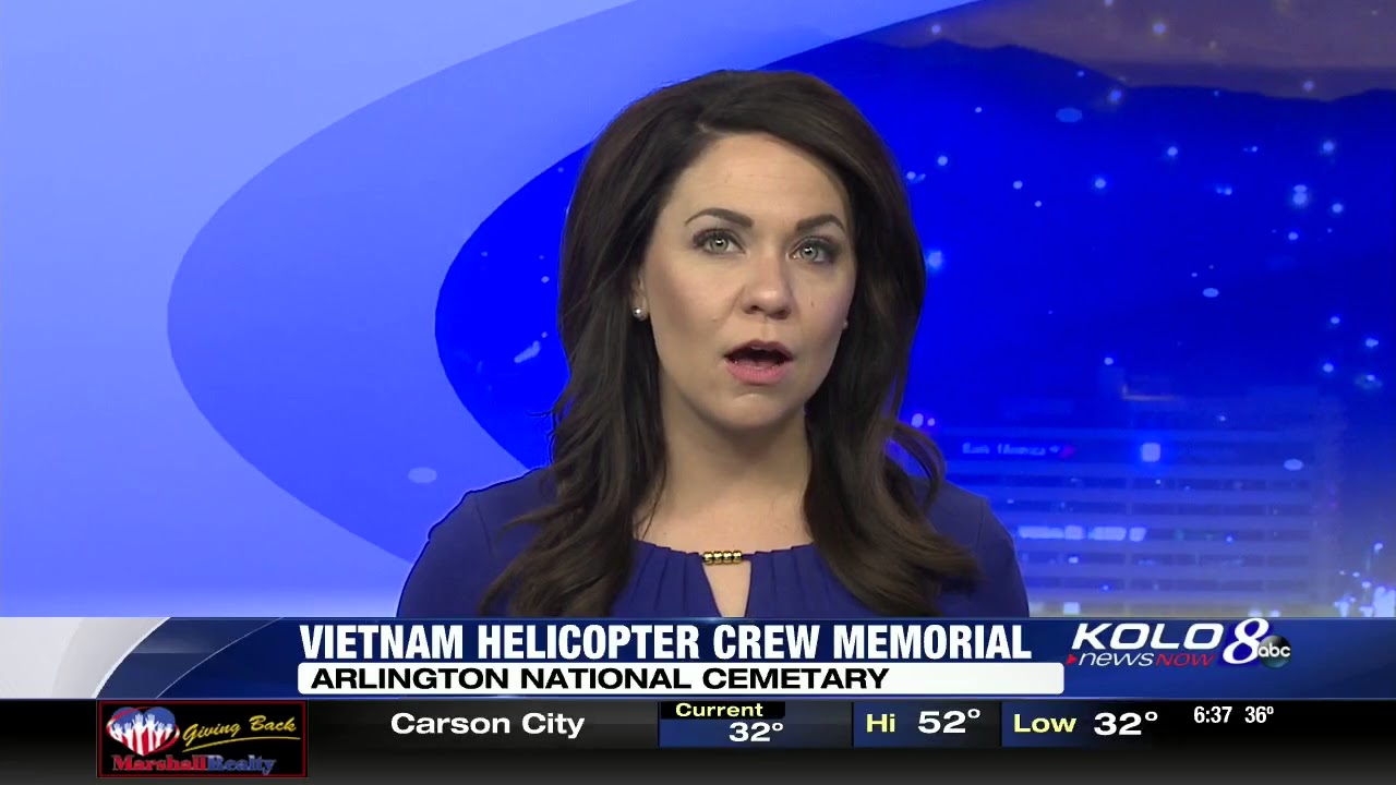 Rep Amodei Speaks with KOLO about Vietnam Helicopter Pilot & Crew Monument in Arlington