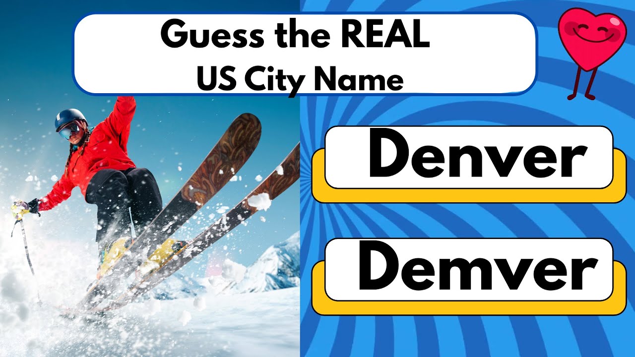 Guess the REAL US City Name