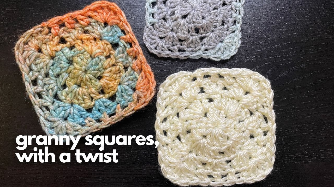 How to Crochet a Granny Square Alternative - Beautiful & Easy Granny Square Variation