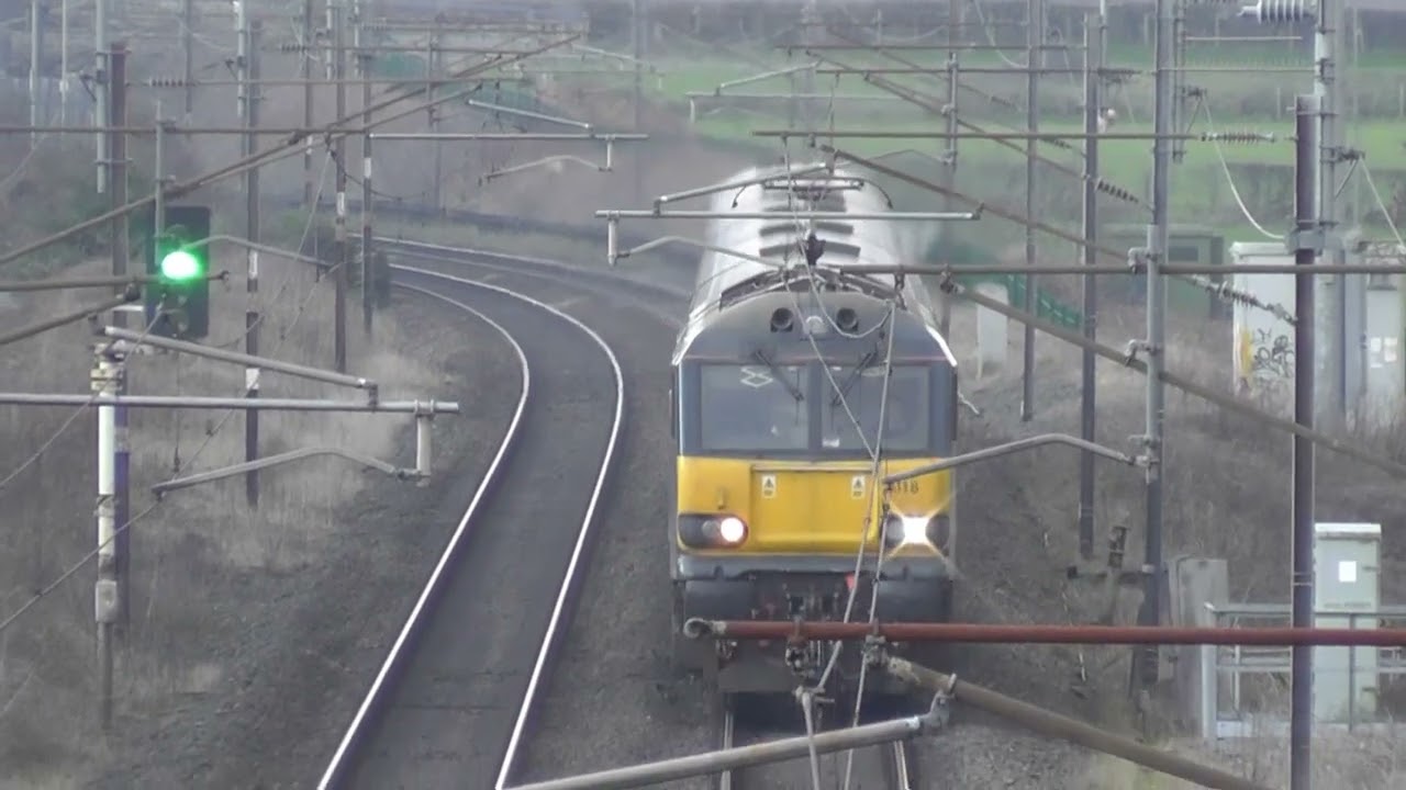 92018 5z92 Polmadie - Preston /5z93 Return Test Run, 2nd February 2026