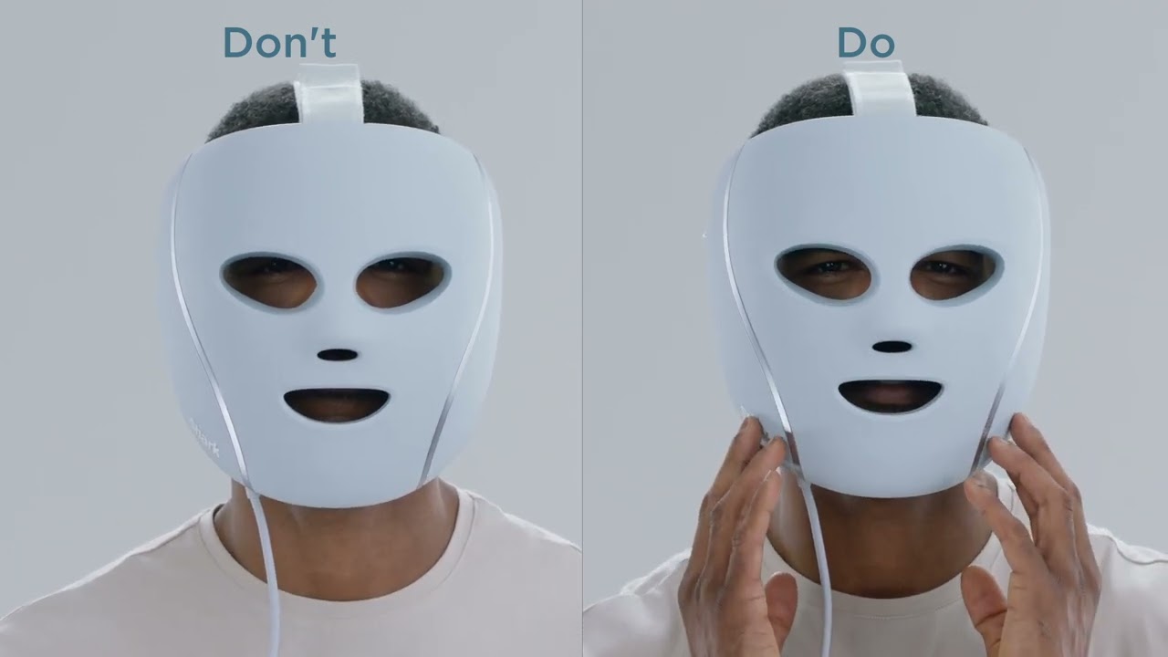 How to adjust your Shark CryoGlow Mask