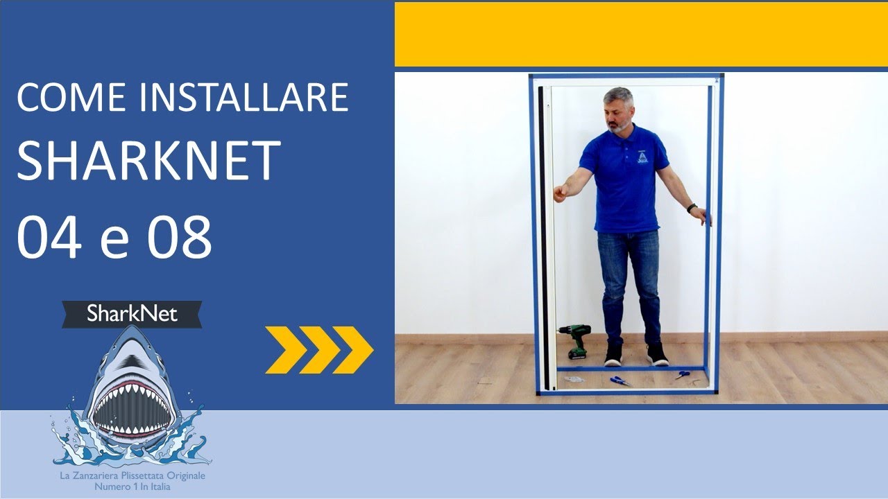 Come installare SharkNet 04 e 08