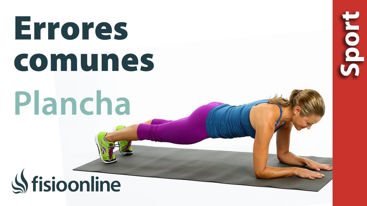 🤔Cómo hacer PLANCHAS correctamente: ERRORES más COMUNES🆘