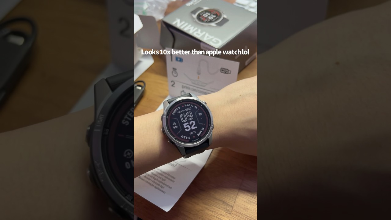 Garmin Fenix 7S Pro Unboxing #garmin #watch