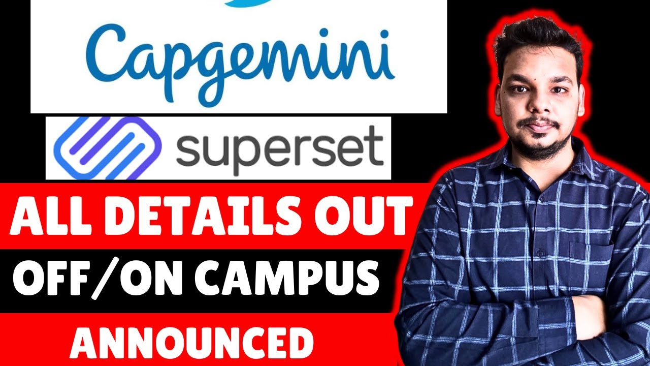Capgemini Hiring 2025-2026 | Superset Hirings | All Details | Capgemini Off Campus/On Campus Hirings